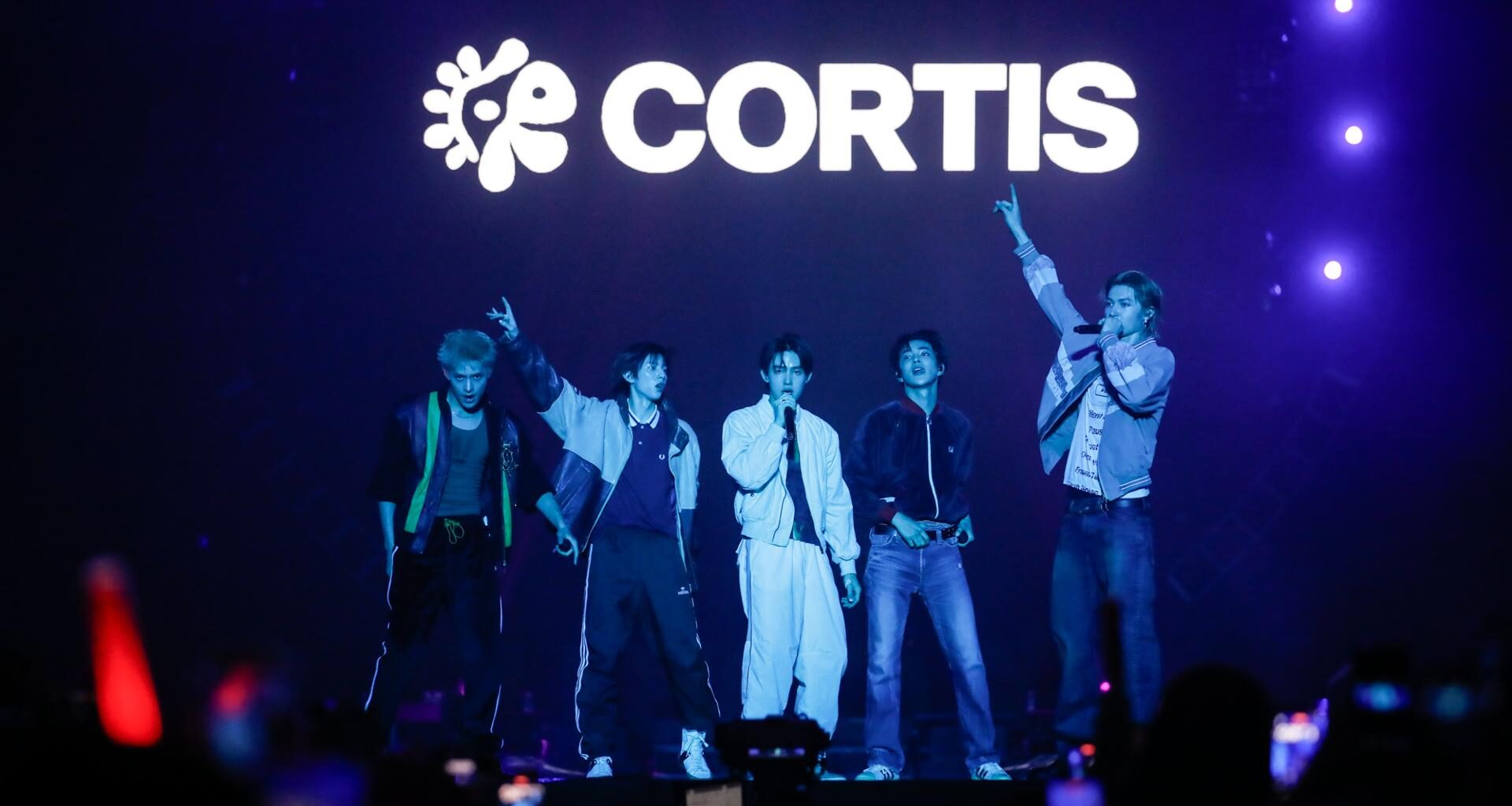 CORTIS performs at the 2026 Weverse Con Festival. Yonhap