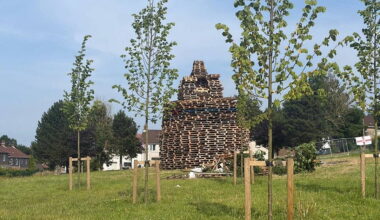 Man dies after accident at bonfire site in Belfast
