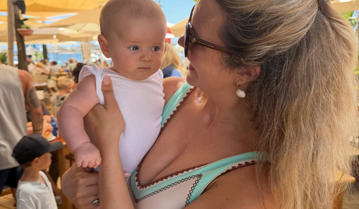 Aoibhín Garrihy enjoys first holiday with all four daughters. Pic: Aoibhín Garrihy Instagram