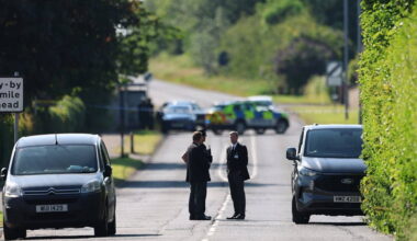 Murder investigation launched after three found dead in Ballymena family home