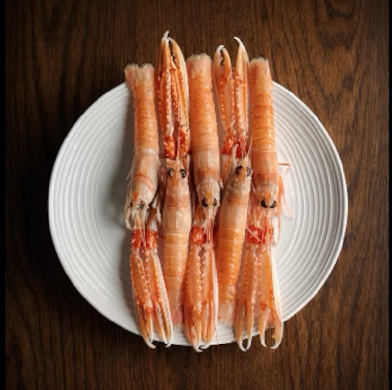 Langoustines at Solas Tapas in Dingle, Co Kerry. Photograph: Instagram