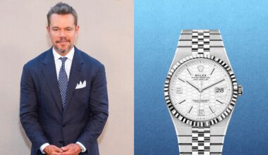 Matt Damon Wore Rolex’s Newest Conversation Piece to 'The Odyssey' Premiere