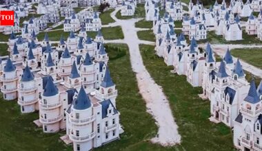 More than 500 Disney-style castles were built for $200 million in a luxury village. Today, the entire site is a ghost town with hundreds of empty villas | World News