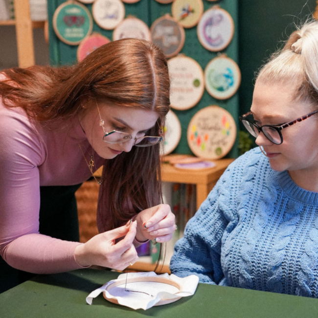 Alice Cummins _ be alice.ie embroidery workshop