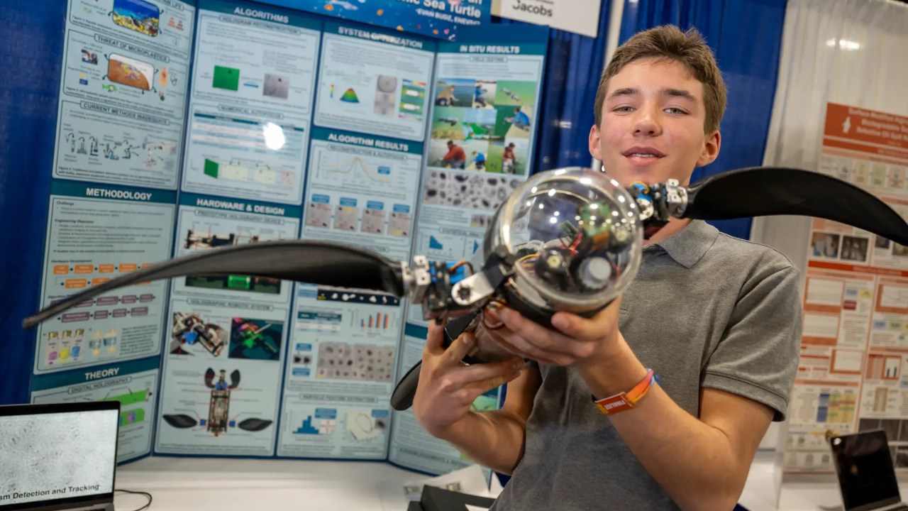 Meet Evan Budz: The 16-year-old Canadian who built a robot turtle to detect underwater environmental threats with 94% accuracy and won a $50,000 prize for the innovation |