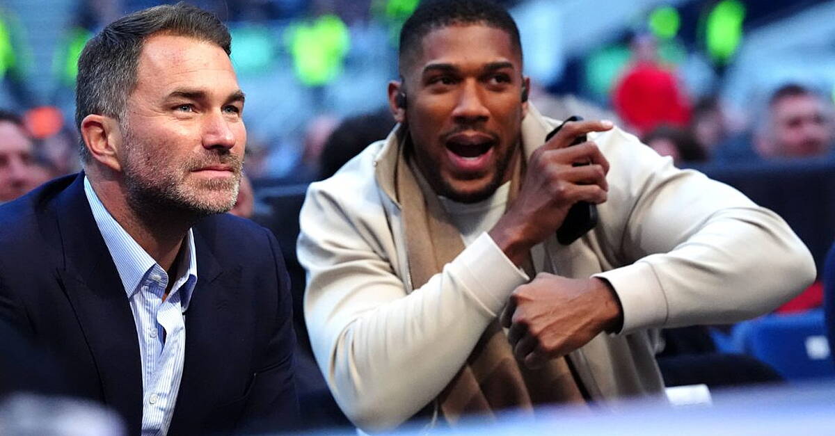 Eddie Hearn says Fury-Joshua fight can only be held abroad if terms renegotiated
