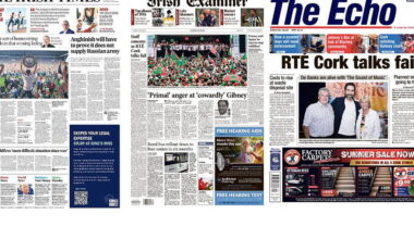 What the papers say: Tuesday's front pages