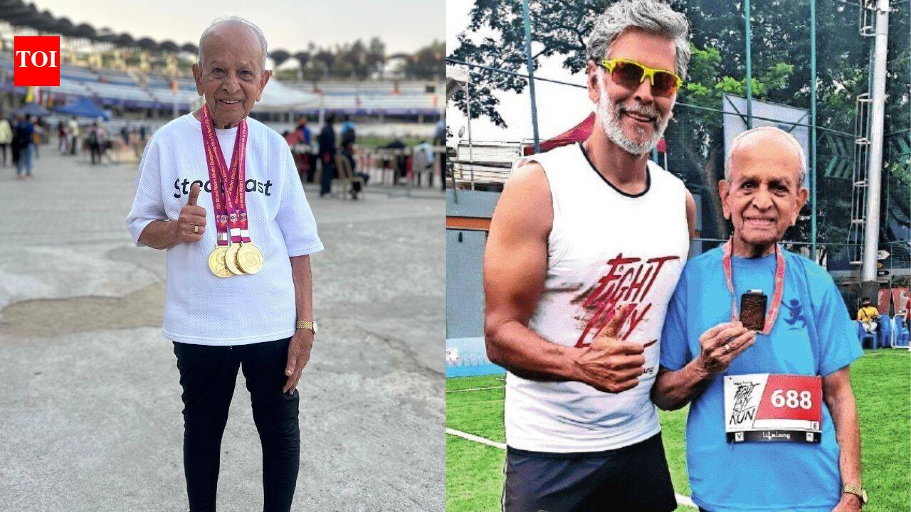 97 & running: No finish line for Bengaluru’s marathon grandpa | Bengaluru News