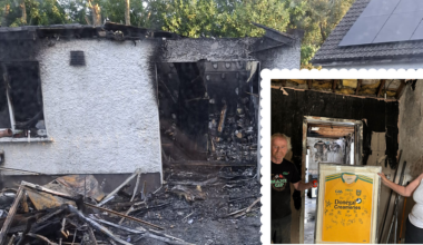 Donegal jersey unscathed as devastating fire destroys family home