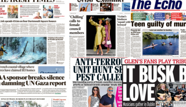 What the papers say: Friday's front pages