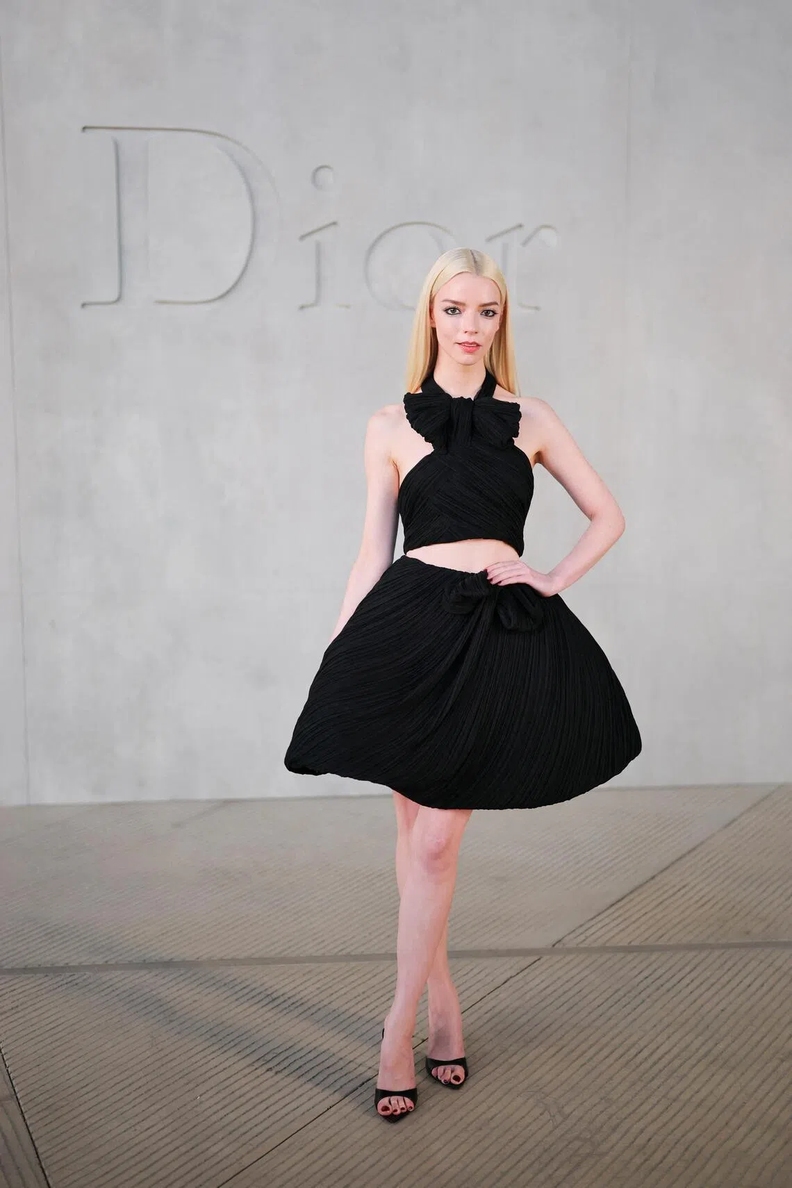 Anya Taylor-Joy at the Christian Dior Cruise 2027 collection showin Los Angeles, US on May 13.