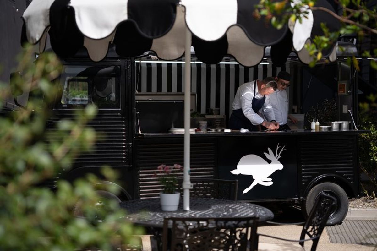 The Montenotte Hotel's Pizza and cocktail van - complete with a fresh new look