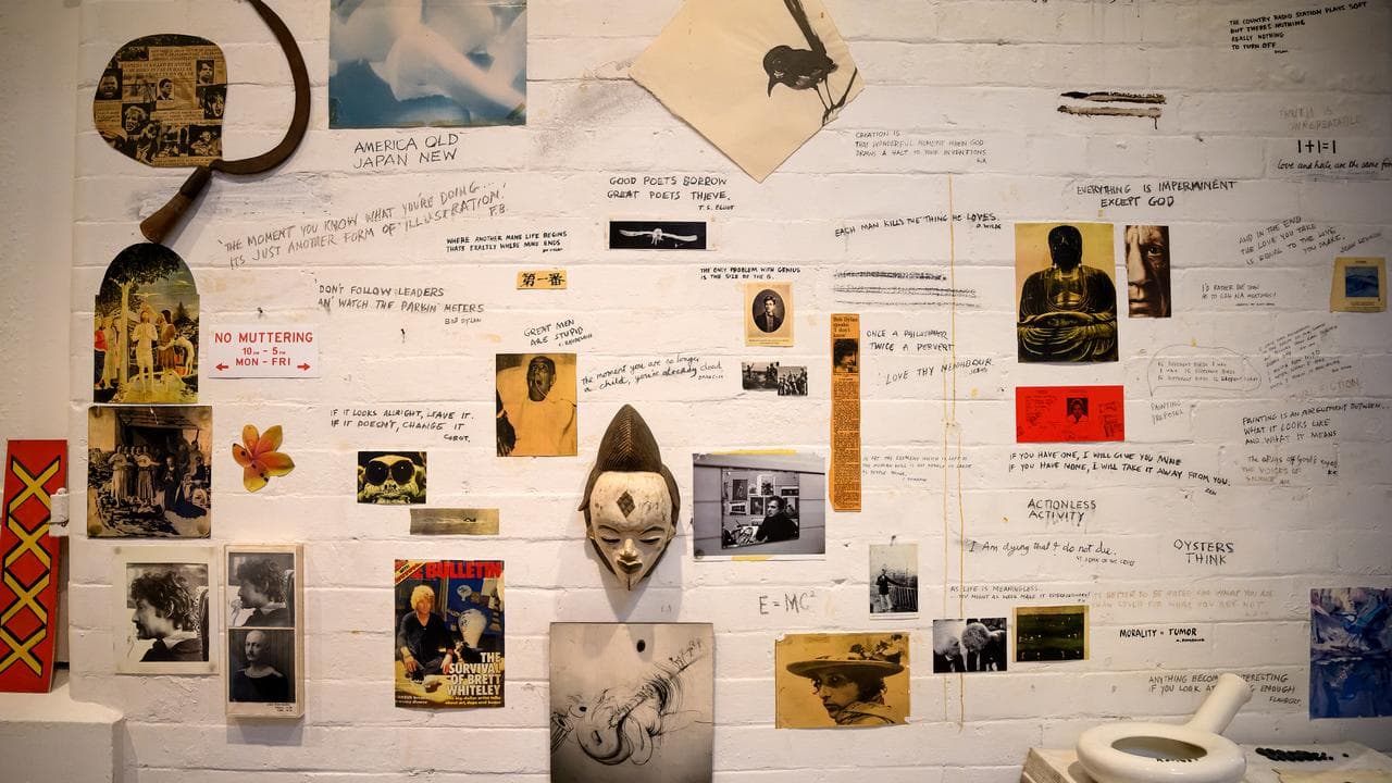 Brett Whiteley's studio