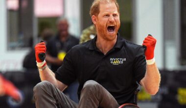 Harry’s wheelchair rugby skills impress as Invictus Games countdown begins