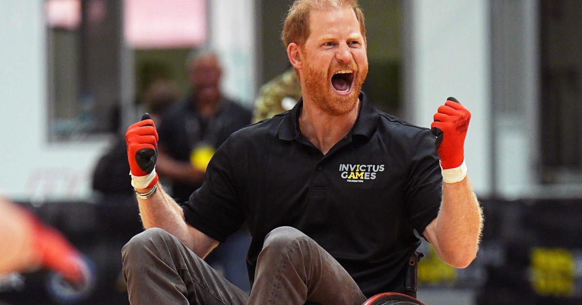 Harry’s wheelchair rugby skills impress as Invictus Games countdown begins