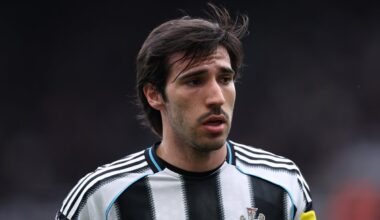Sandro Tonali set to join Tottenham in £100m deal after agreement reached with Newcastle