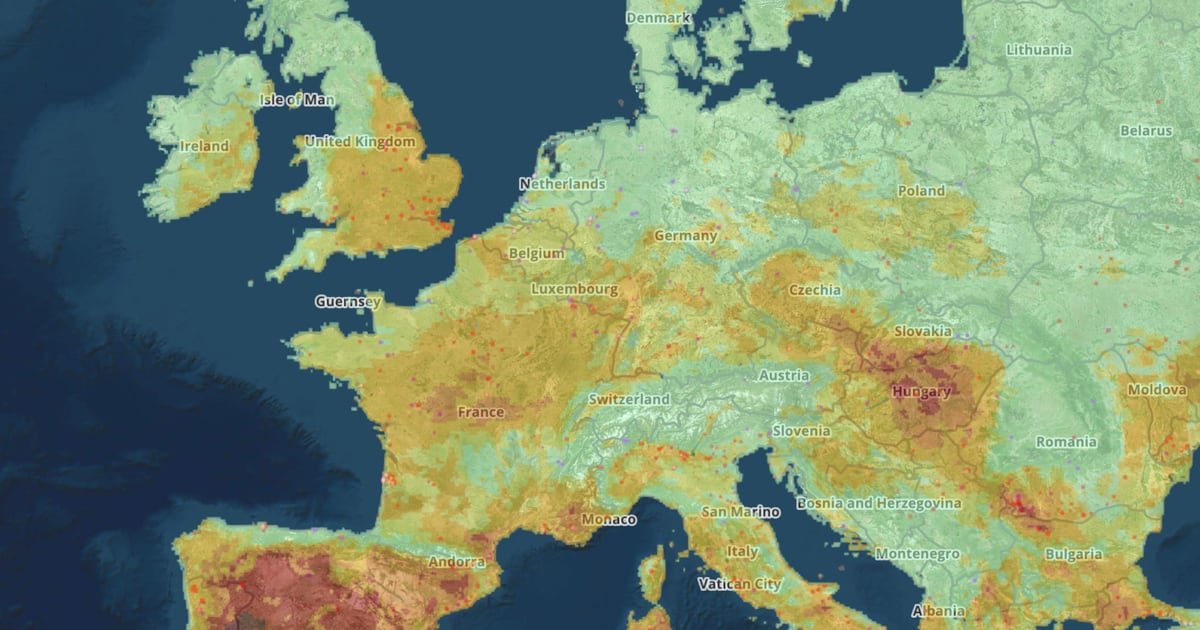 European wildfires in graphics: France and Spain battle blazes as another heatwave approaches – The Irish Times