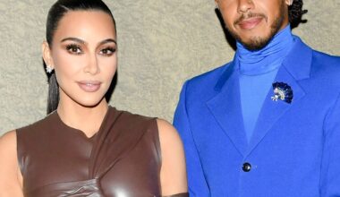 Kim Kardashian's Boyfriend Lewis Hamilton Joins Her Kids on Idaho Trip