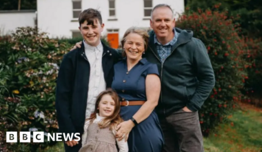 Letterkenny Circuit Court: Roadworks company fined €1.2m after father and two children die in lough - BBC