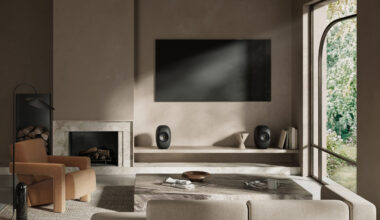 KEF LS LUXE luxury wireless speakers in Eclispe Black Finish