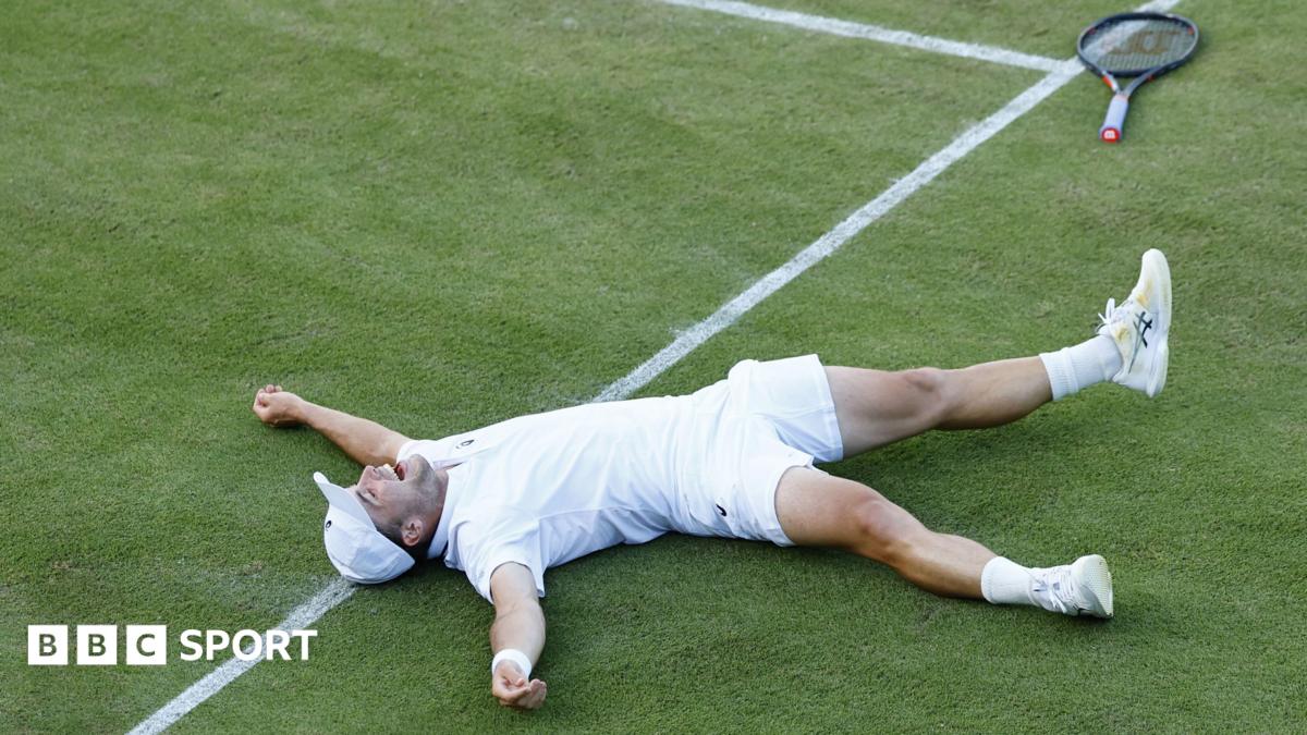 Arthur Fery celebrates victory
