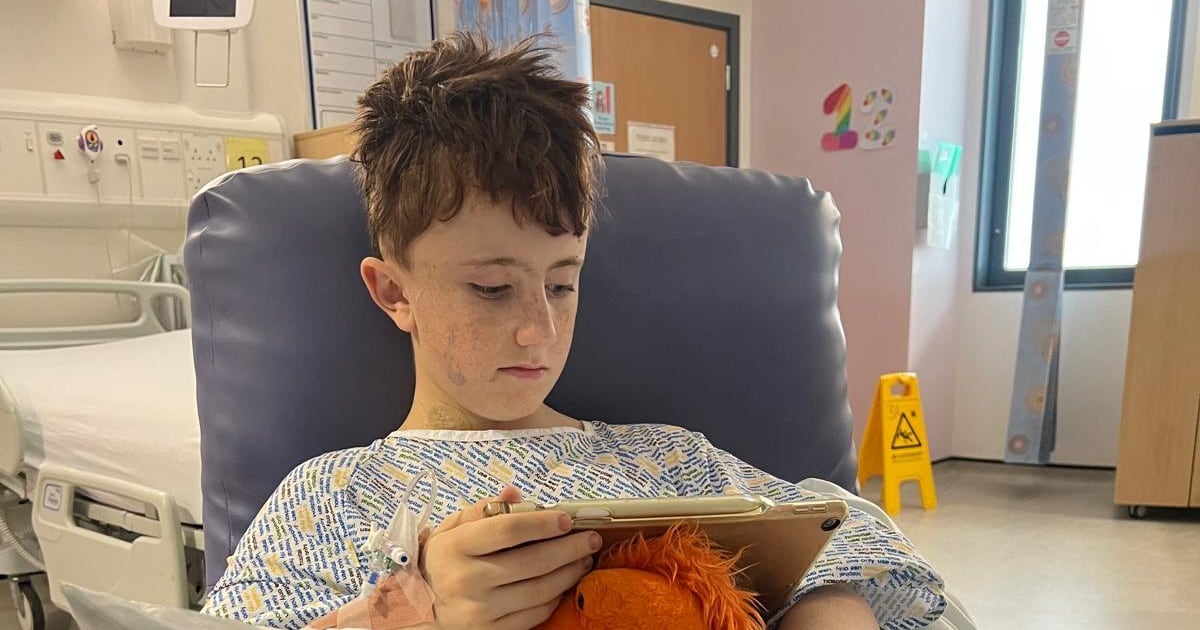 Boy, 13, ‘doing really well’ after brain tumour operated on with new technology – The Irish News