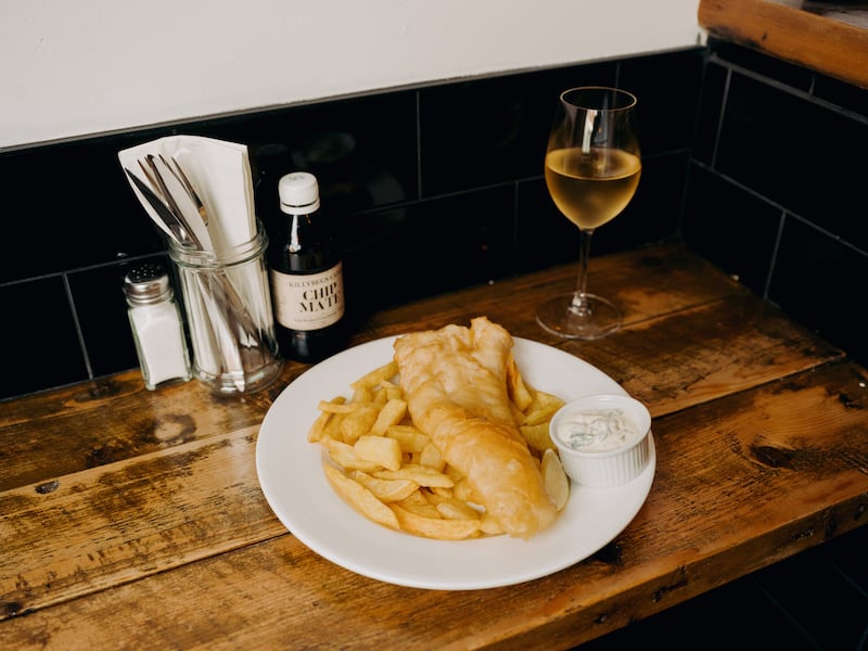 Fish Shop, Benburb Street, Dublin. Photograph: Ellius Grace/The New York Times