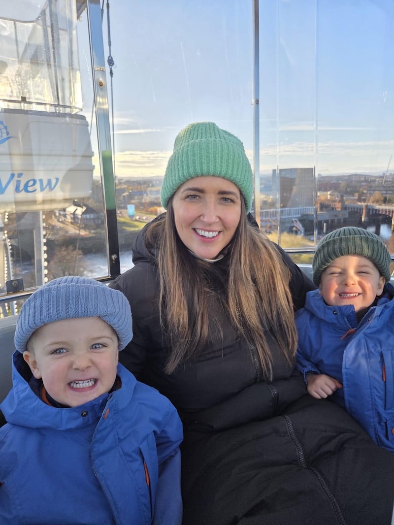 Kim Borthwick said she does not know if she’ll be able to see her young sons start school