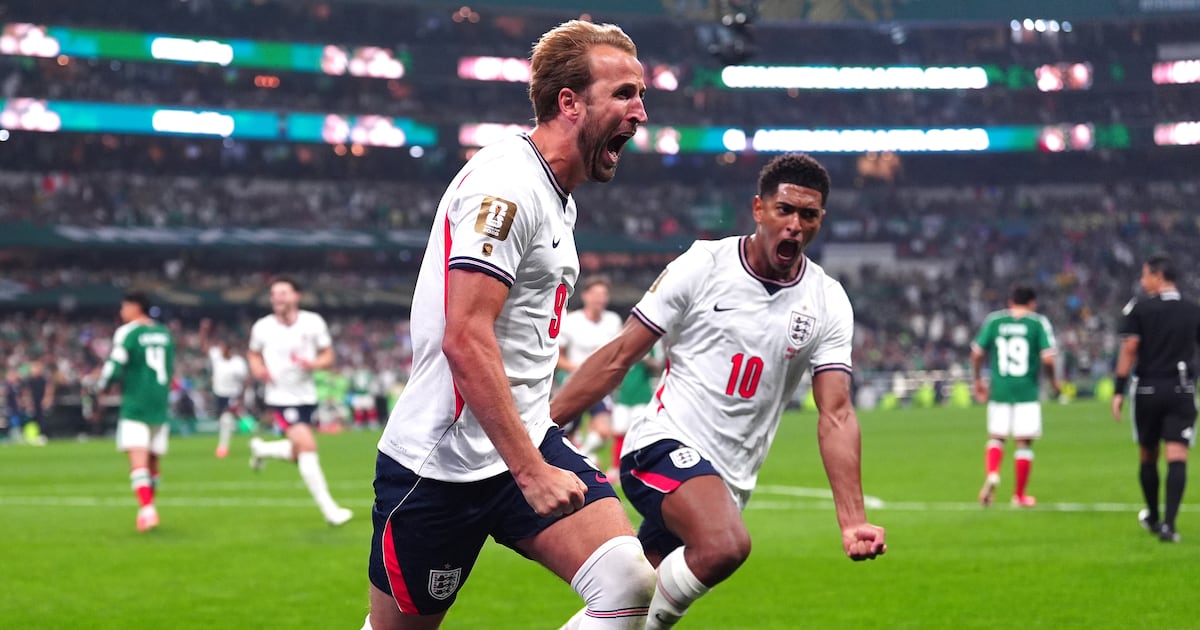 Harry Kane penalty helps 10-man England defeat Mexico in 3-2 thriller – The Irish Times