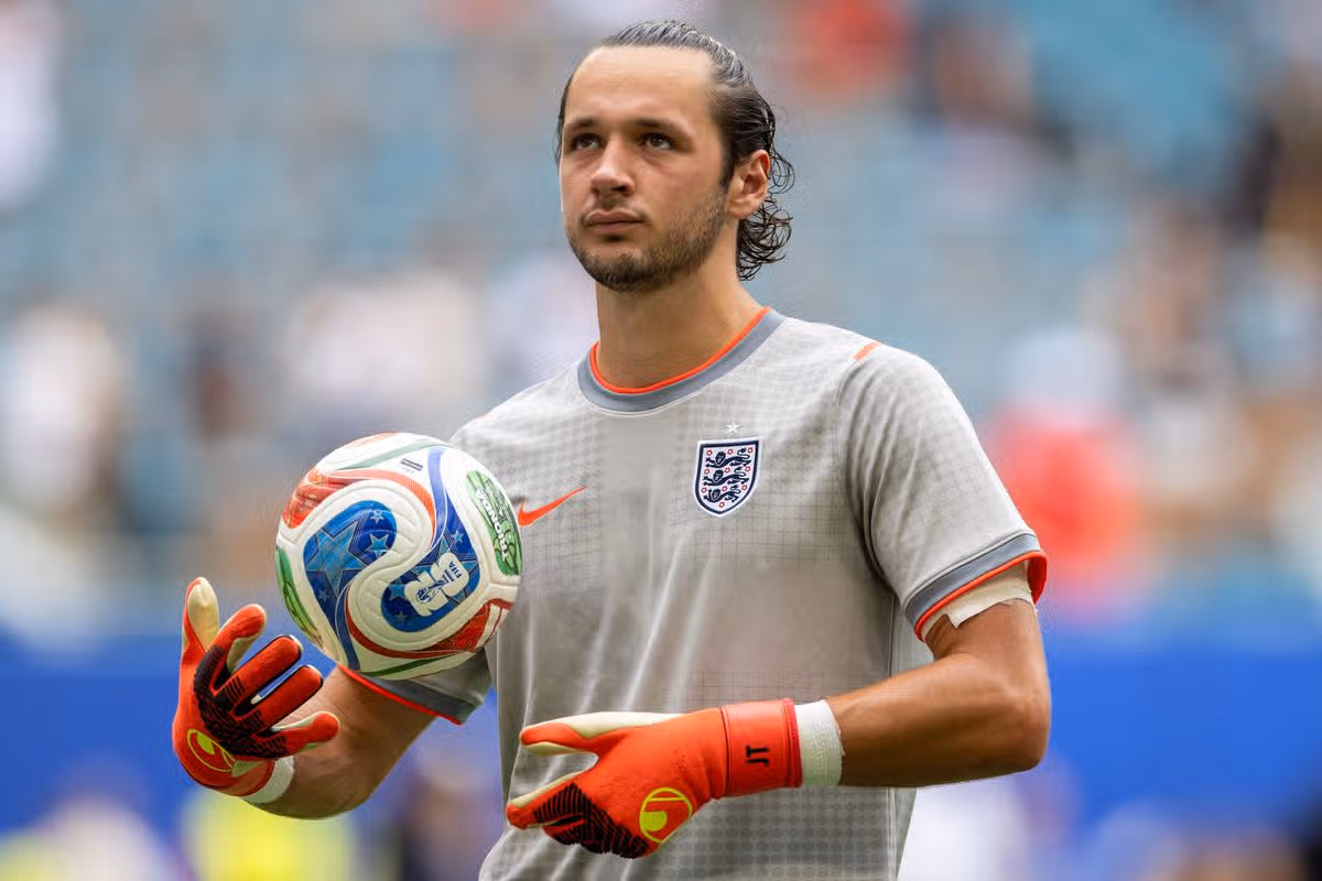 England goalkeeper James Trafford