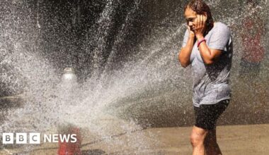 Dangerous heatwave scorches US ahead of Fourth of July holiday - BBC