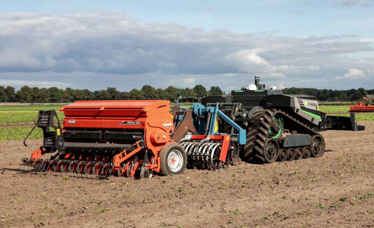 AgXeed’s autonomous AgBot tractor arrives in Alberta