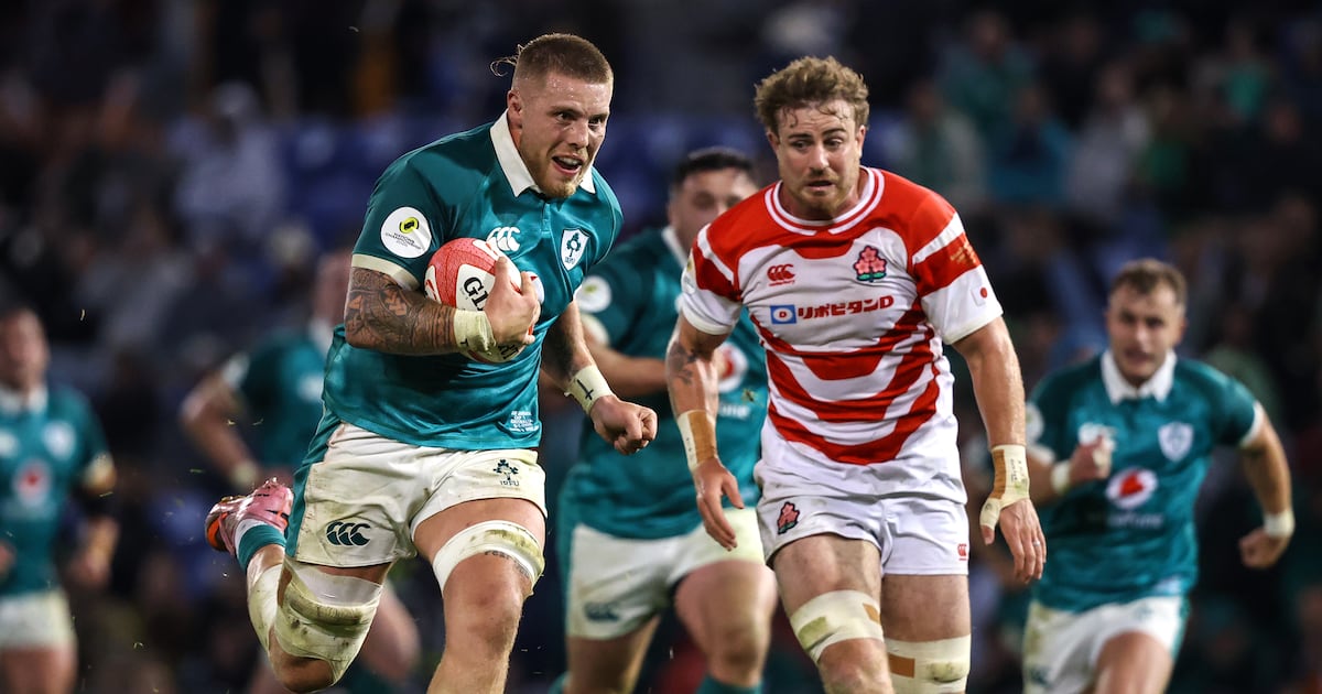 Andy Farrell: ‘How Sean Jansen attacked the game as a debutant, it’s a learning for everyone’ – The Irish Times