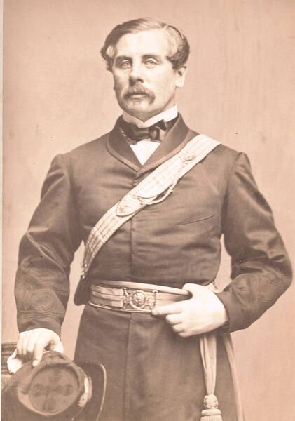 Thomas Francis Meagher first flew the Tricolour in his native Waterford in 1848. 