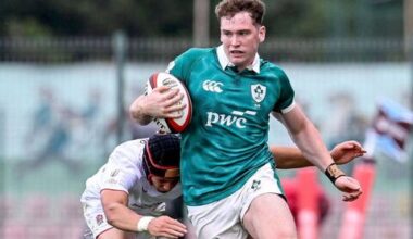 Laois player selected for Ireland against Argentina in the U/20 Rugby World Cup - Homepage
