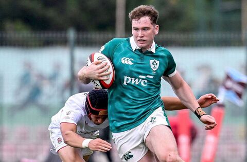 Laois player selected for Ireland against Argentina in the U/20 Rugby World Cup - Homepage