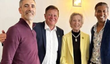 Former president of Ireland enjoys lunch at popular Ballina business - news
