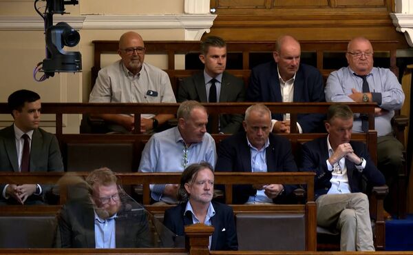 Brave men: Survivors of Bill Kenneally who waived their anonymity in the Dáil last week for the delivery of the state's apology.