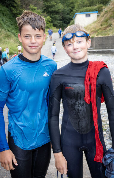  Tommy and Conor, pictured at the Water Safety Ireland, Summer training camp at Newtown Cove, Tramore. Photo: Joe Evans