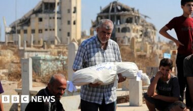 Israeli air strike in Gaza City kills family of six, medics say - BBC