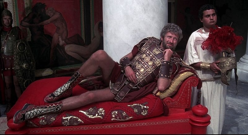 Graham Chapman as Biggus Dickus in Monty Python's The Life of Brian (1979). HandMade Films