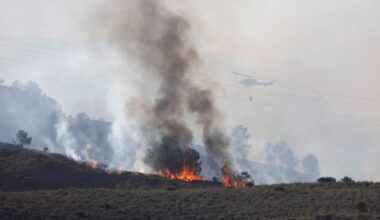 Wildfire in southern Spain leaves 12 dead, burning across thousands of hectares – The Irish Times