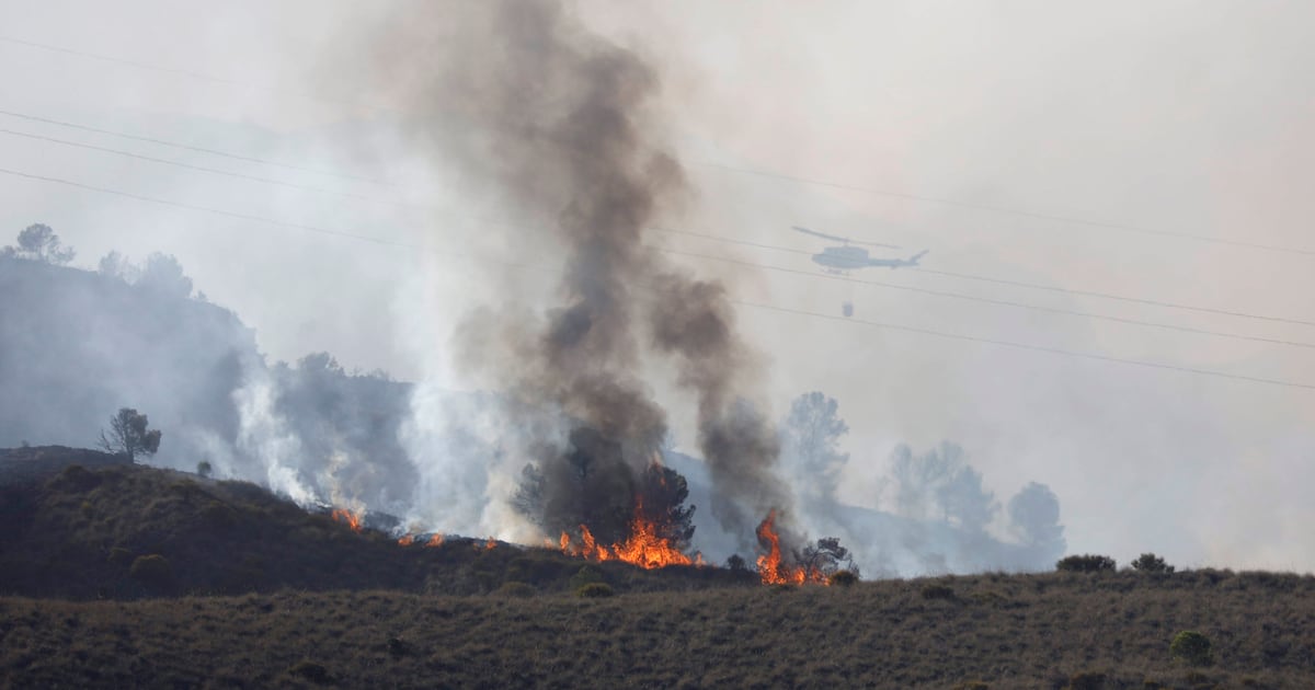 Wildfire in southern Spain leaves 12 dead, burning across thousands of hectares – The Irish Times