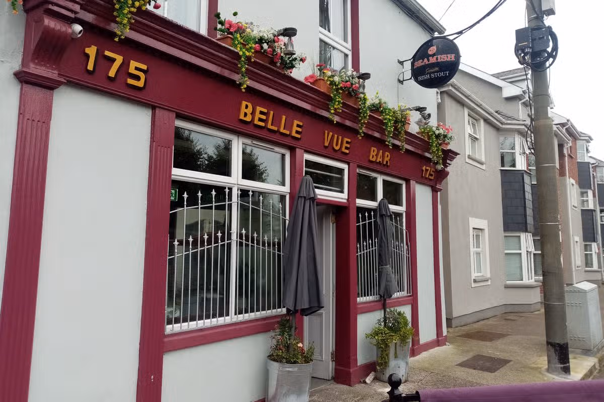 The Belle Vue Bar on Old Youghal Road