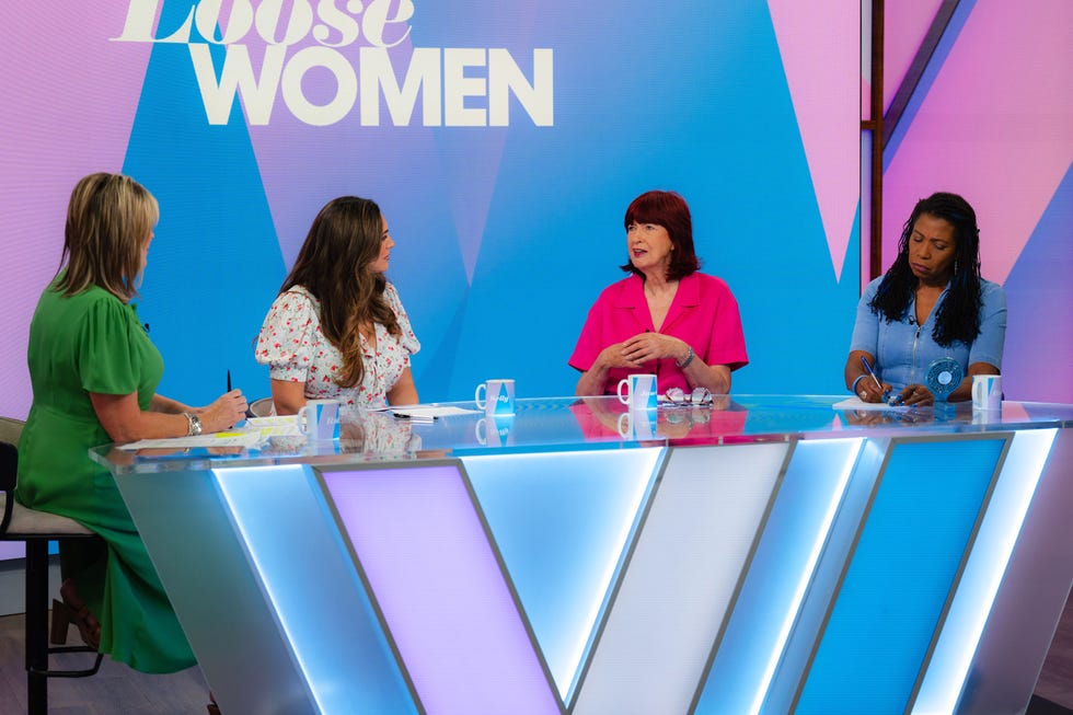 Kelly Brook, Ruth Langsford, Janet Street-Porter, Brenda Edwards, Loose Women kelly brook, ruth langsford, janet street porter, brenda edwards, loose women