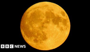 Buck Moon lights up Devon and Cornwall skies - bbc.com