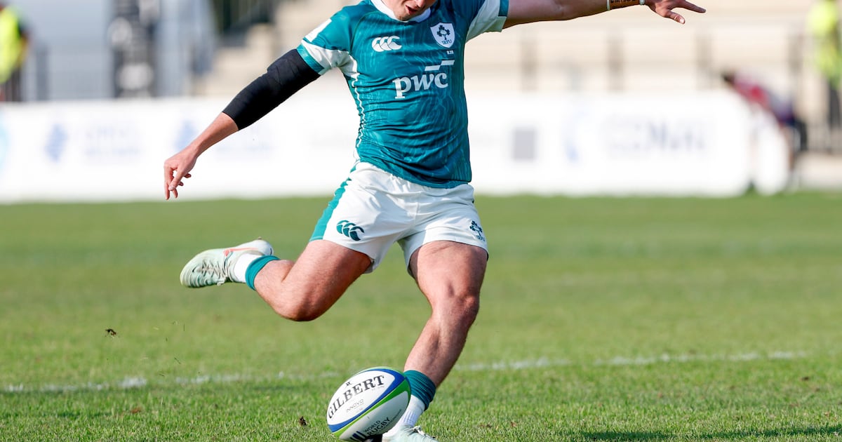 Ireland Under-20s make wholesale changes for final pool match against USA – The Irish Times