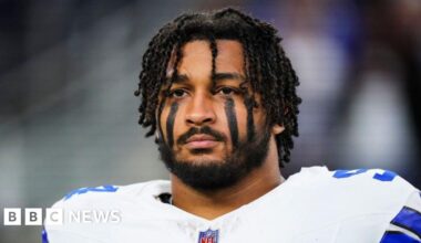 Dallas Cowboys player Marshawn Kneeland who died by suicide diagnosed with CTE brain disease - BBC