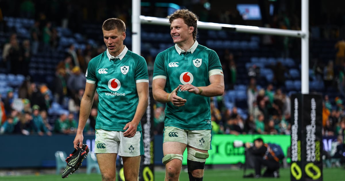 Cian Prendergast hails brother Sam’s match-winning display for Ireland against Australia – The Irish Times