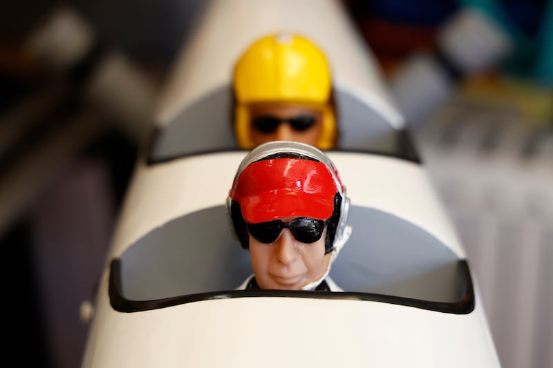 A model aircraft belonging to Stuart Batt, secretary of the Leinster Model Flying Club. All photographs: Nick Bradshaw